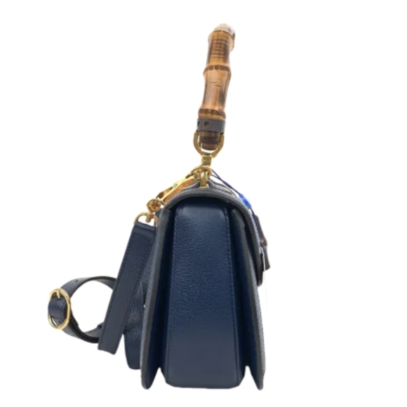 GUCCI 1947 Bamboo Handle Crossbody Bag. - Picture 3 of 14